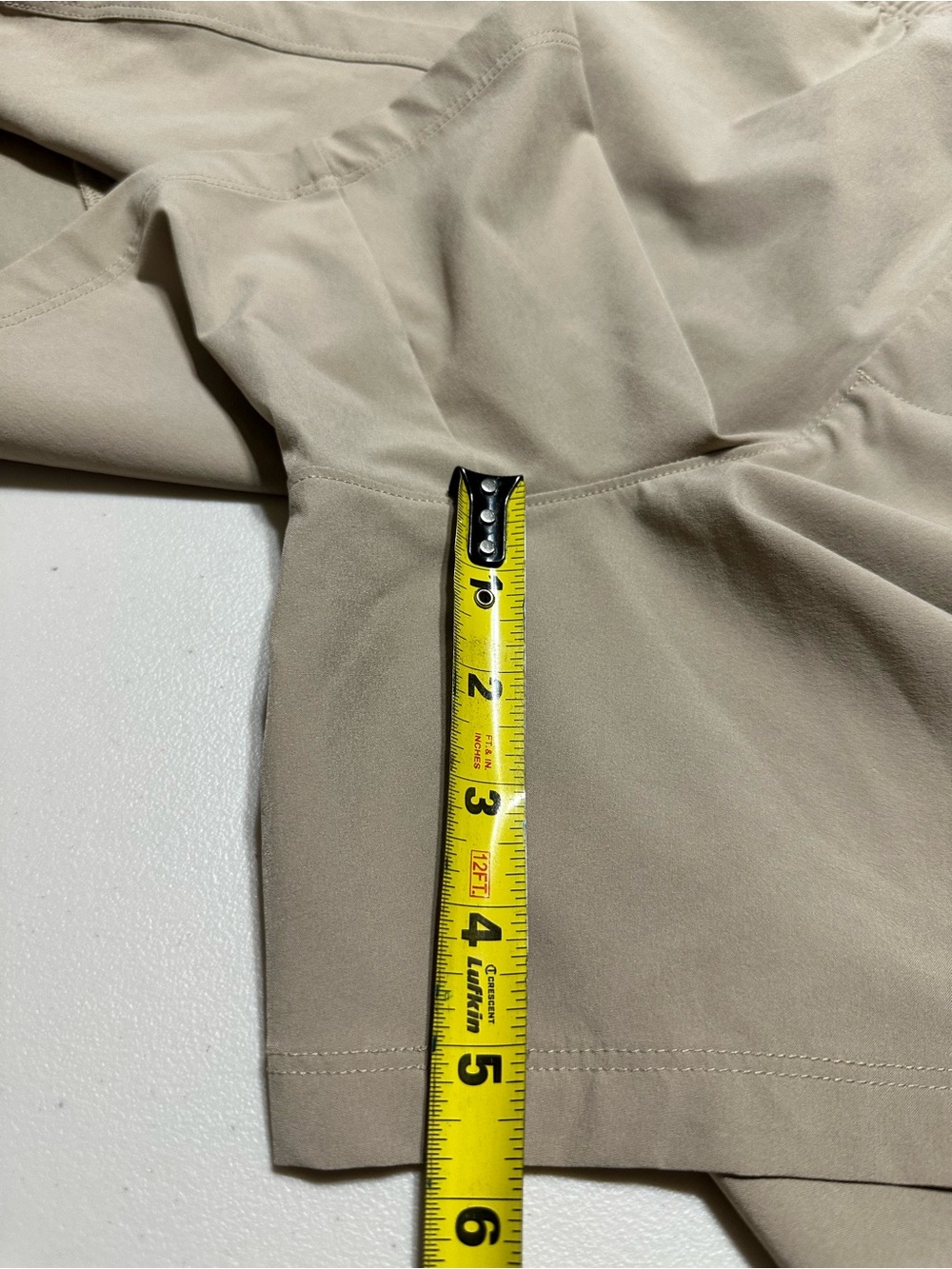 All In Motion Nylon Athletic Shorts Men Size Large Tan Activewear Workout. - Picture 6 of 6